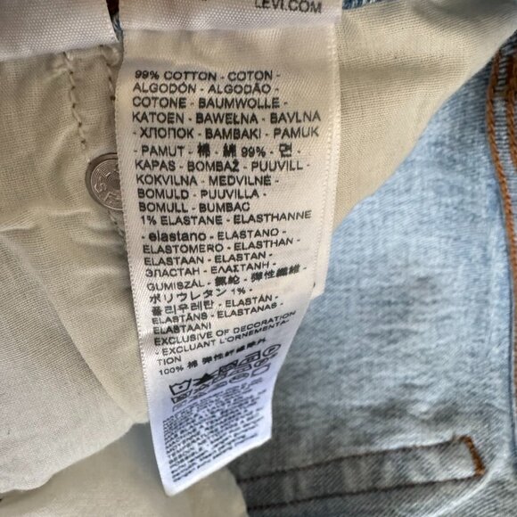 Levi's Premium Wedgie Straight Fit Women's Jeans | Low Stretch | 29 x 30 - Picture 15 of 16